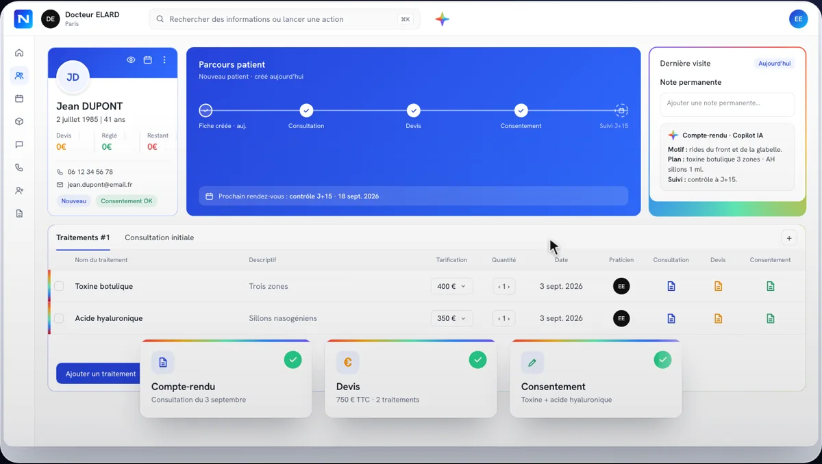 Demo animada de Nextmotion