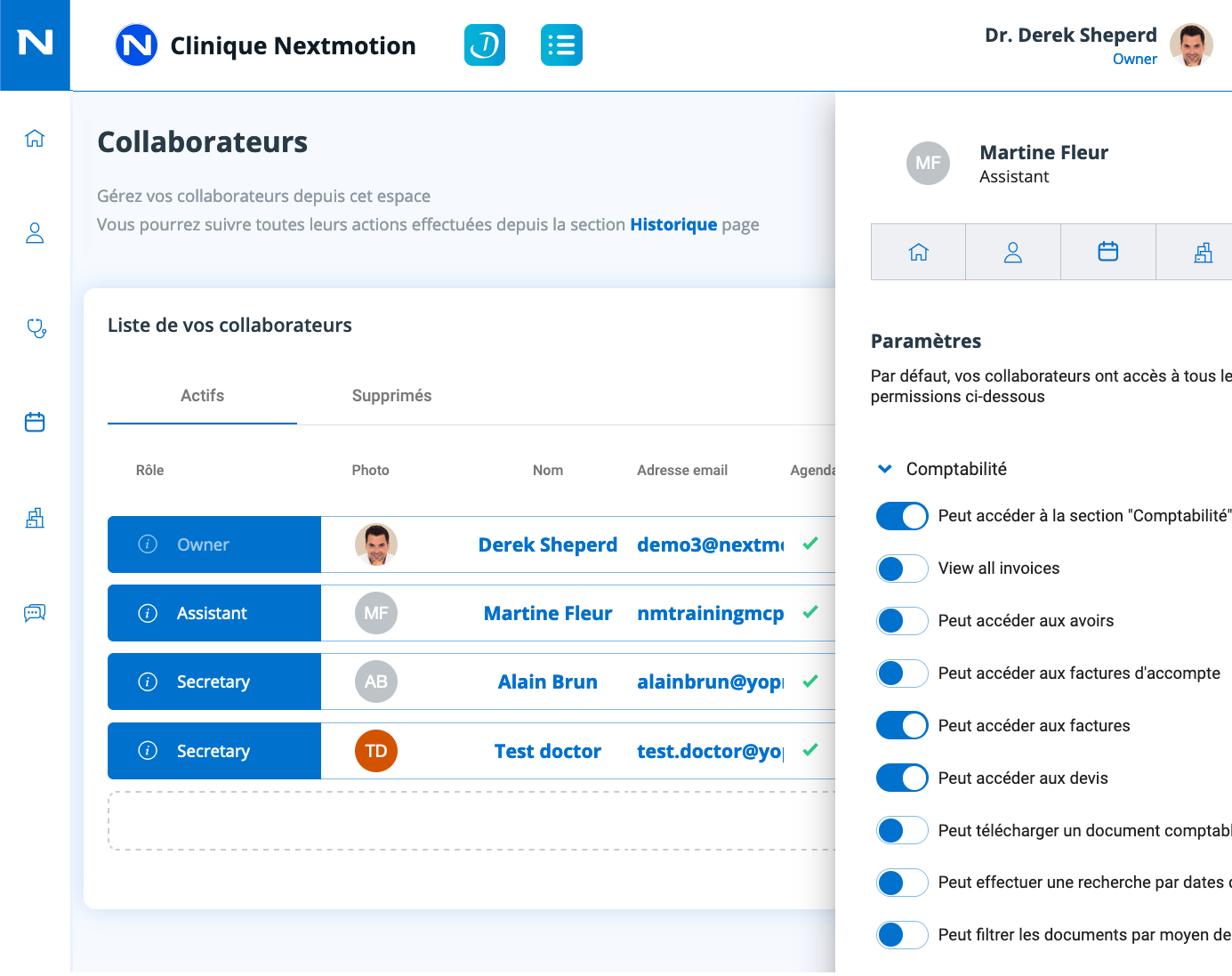 collaborateurs